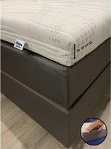 Topper Maximus200x200 - Hybride schuim - Cooltouch - 10 cm dik - Medium/stevig - Topdekmatras