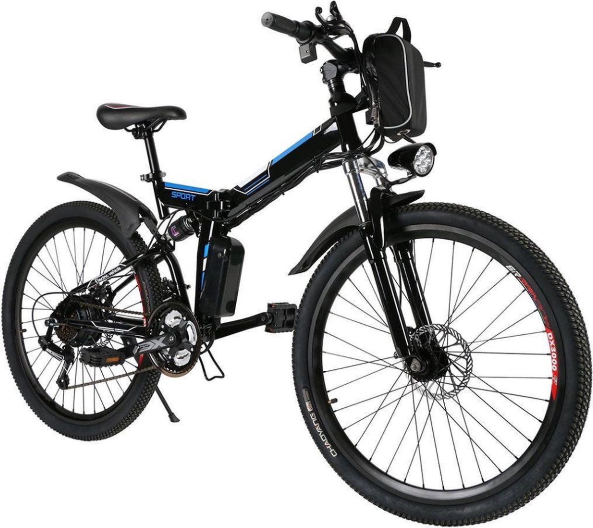 Dakta® Mountainbike | Elektrisch | Zwart | 26 inch | Fiets | Fietsen online kopen
