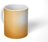 Mok - Oranje gloed rond de zon in Spanje - 350 ML - Beker