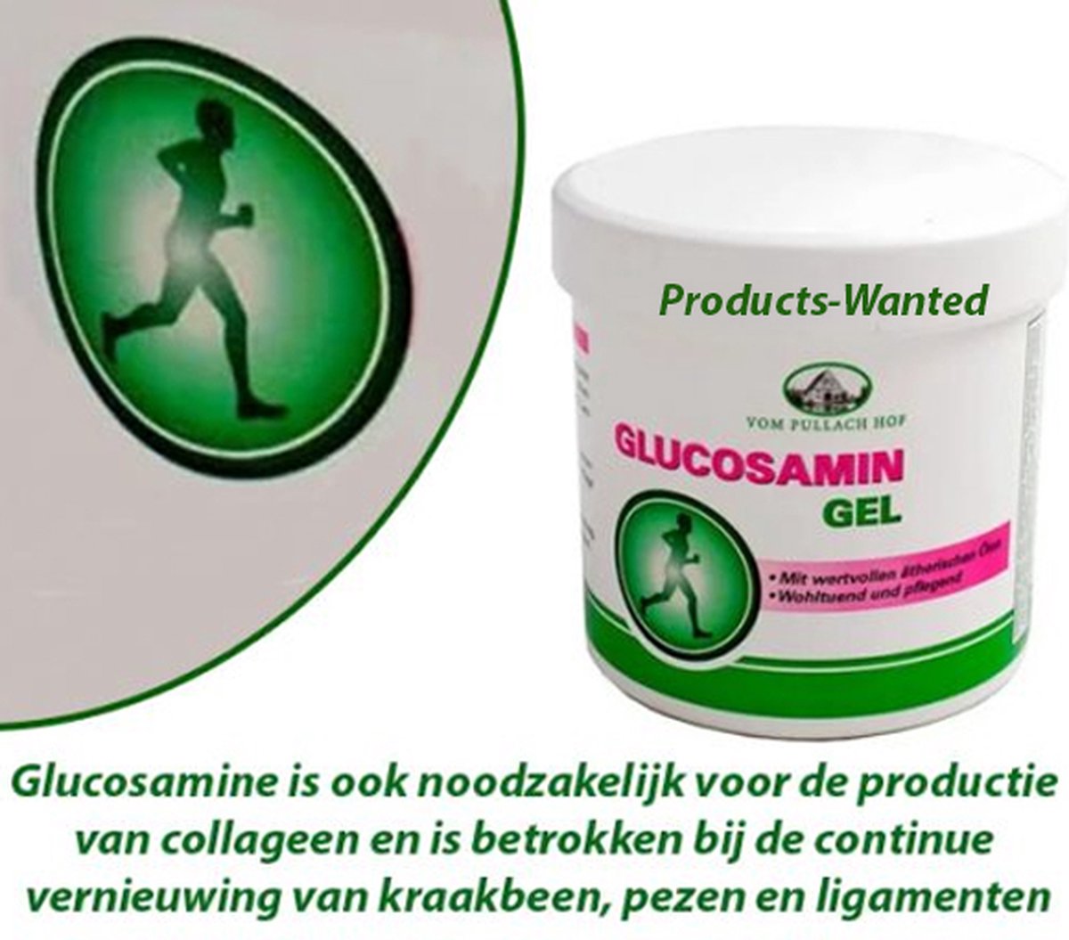 2 Potten Glucosamine Gel 250 ml