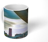 Mok - Koffiemok - Nijmegen - Architectuur - Lucht - Mokken - 350 ML - Beker - Koffiemokken - Theemok