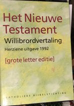 BIjbel Nieuwe Testament Willibrord luxe grote letter editie