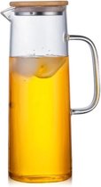 Schenkkan 1,5L - Waterkaraf voor Fruitwater - Glas - Hittebestendig