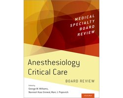 Anesthesiology Critical Care Board Review