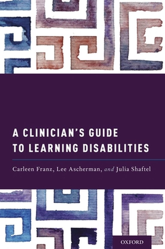 A Clinician's Guide to Learning Disabilities - cover