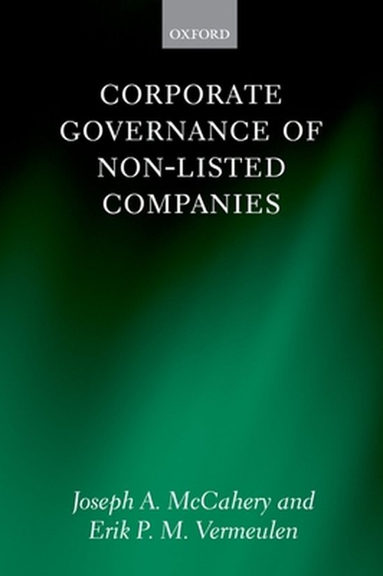 Corporate Governance Of Non-Listed Companies - cover