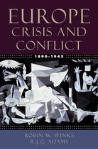 ISBN Europe 1890-1945: Crisis and Conflict, politique, Anglais, 320 pages