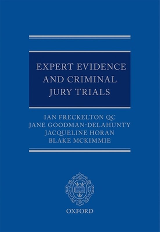 Expert Evidence & Criminal Jury Trials - cover