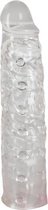 Verlengende Penis Sleeve - Transparant - Sextoys - Penispompen & Penis Sleeves - Toys voor heren - Penissleeve's