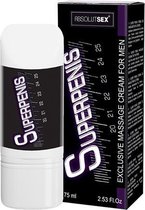 Super Penis Creme 75 ML - Drogist - Voor Hem - Drogisterij - Cremes