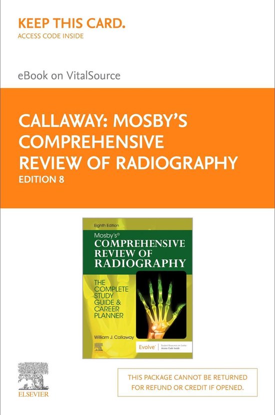 Mosby's Comprehensive Review of Radiography Elsevier eBook on