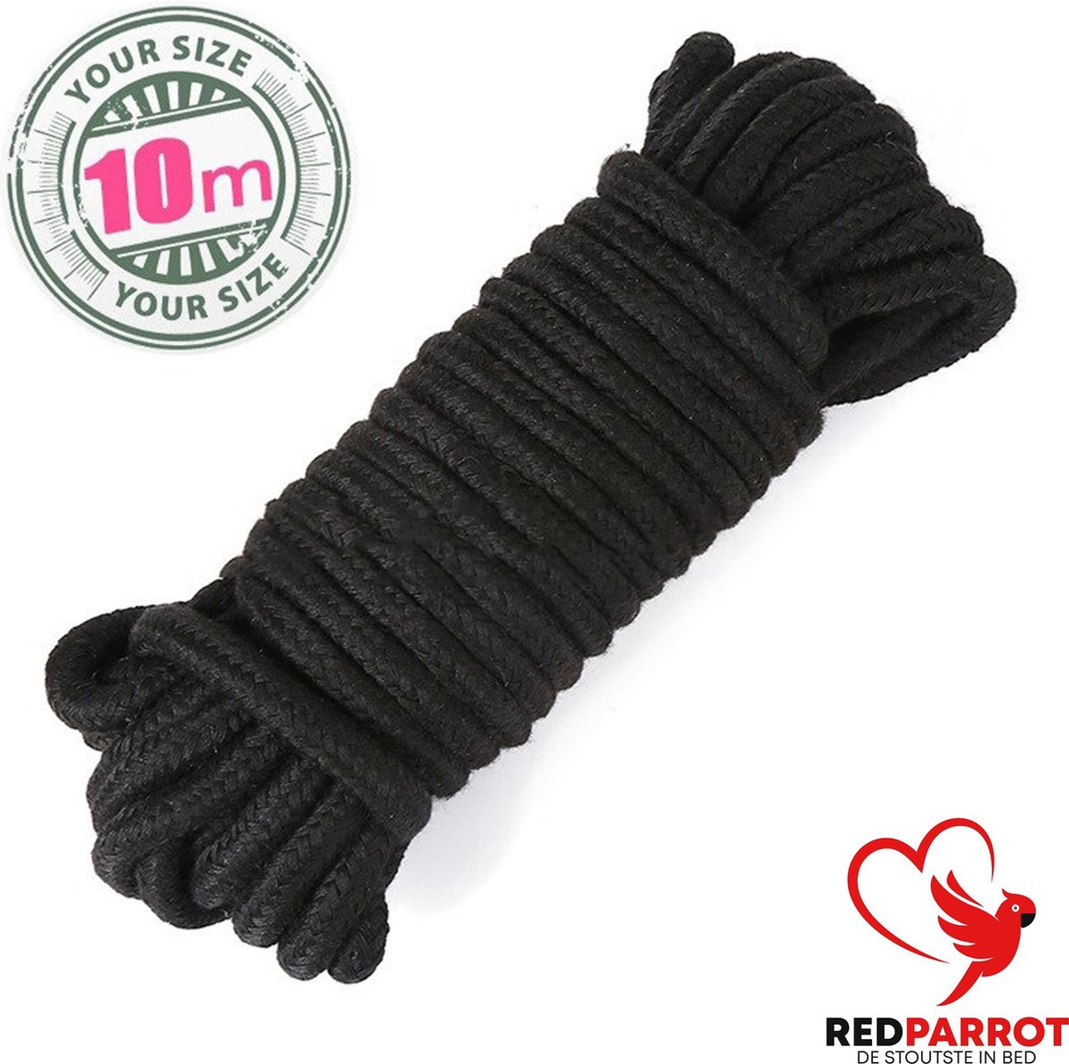 Goedkoopste Bondage touw - SM - 10 meter - Bondage - Rope - Sex touw - Zwart