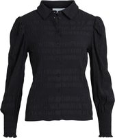 Vila VIMAR L/S TOP Black Dames - Maat 34