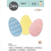 Sizzix Thinlits Snijmal Set - Decorative Eggs - 3 stuks