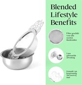 Luxe - Theezeef - RVS - Theefilter - Thee zeef - Thee ei - Thee - Thee infuser - Thee filter - Theefilter voor losse thee - Thee accessoires - Theezeefjes voor losse thee - Cadeau