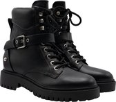 Guess Ondina Veterboots - Laarzen Met Veters - Dames - Zwart - Maat 39