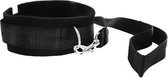 Riem en Halsband set - Zwart