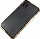Apple iPhone Xs Max - Magnetische full body hoesje Jason goud - Geschikt voor