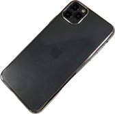 Apple iPhone X / Xs - Silicone transparante soft hoesje Sophie zilver - Geschikt voor
