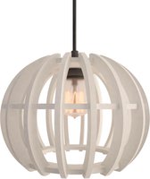 DECOBEL | DECO-VILT | Knikker | Maat L | Hanglamp - E27 - Woonkamer - Eetkamer - Duurzaam - Petfles - Industrieel | Wit 20