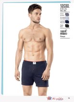 Heren Boxer Short - L Bordeaux /2pack