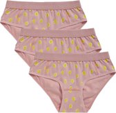Ten Cate Meisjes 3Pack Hipster -  Lemon - 146/152