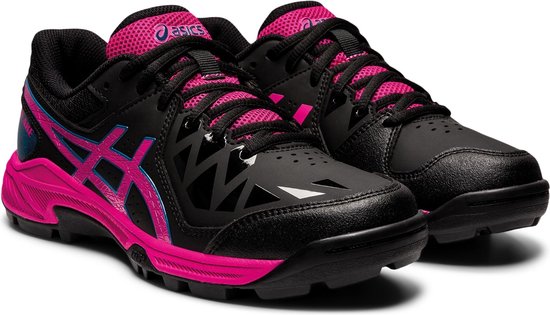 Asics Gel-Peake Sportschoenen - Maat 33.5 - Unisex - zwart/roze/blauw
