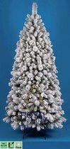 Royal Christmas - Smalle  Sneeuw  Kunstkerstboom - Montana  PP / PVC  - 195 cm - 1015 Takken