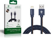 iPhone Oplaadkabel 2.4A | USB to LIGHTNING 2.4A | 1 meter | Jeansprint