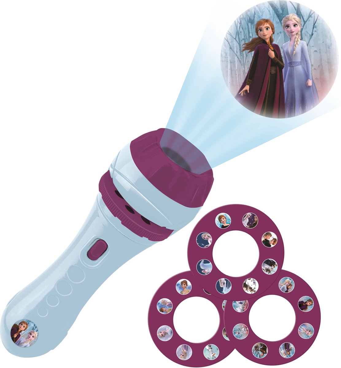 Frozen II Stories Projector projectie-zaklamp met 24 plaatjes