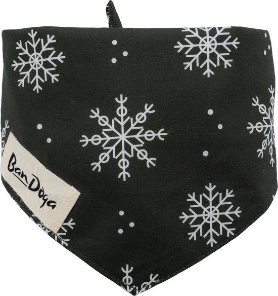 Winter Bandana Hond | M | Hondenbandana Kerst | Cadeau Hond | Bandoga