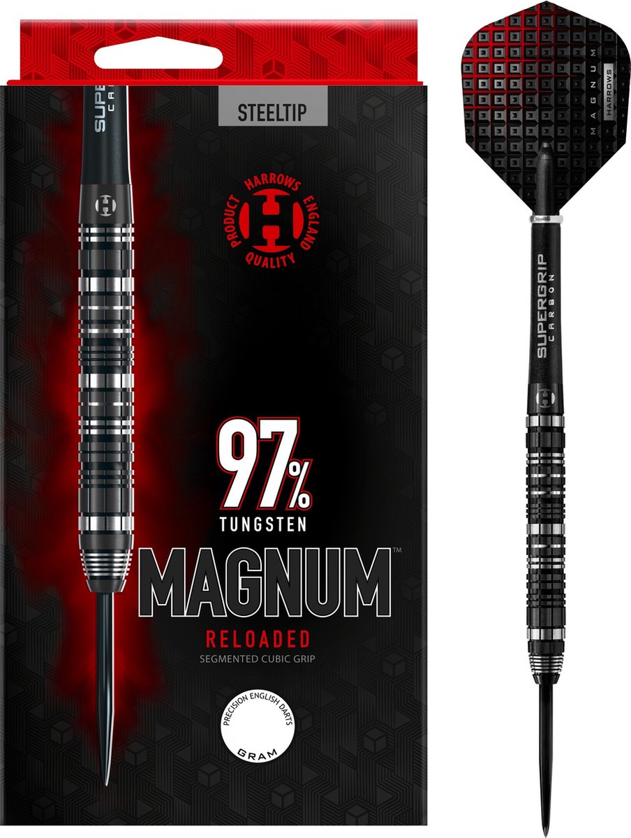 Harrows Magnum Reloaded 97% - Dartpijlen - 21 Gram