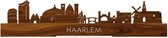Standing Skyline Haarlem Palissander hout - 40 cm - Woondecoratie design - Decoratie om neer te zetten - WoodWideCities