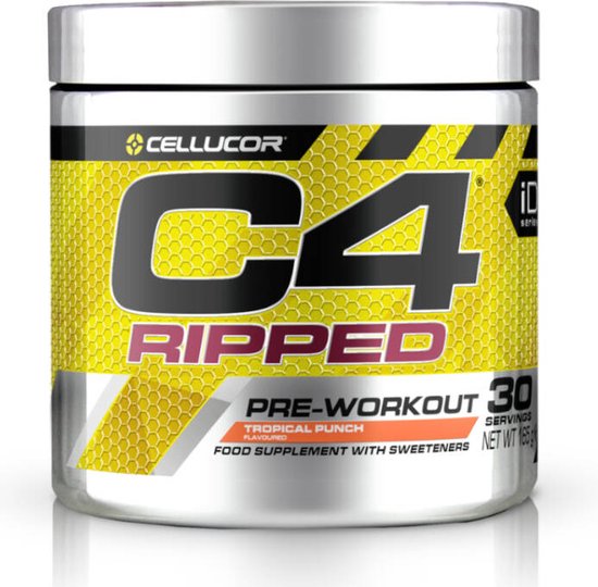 Cellucor C4 Ripped PreWorkout 30 Doseringen Raspberry Lemonade