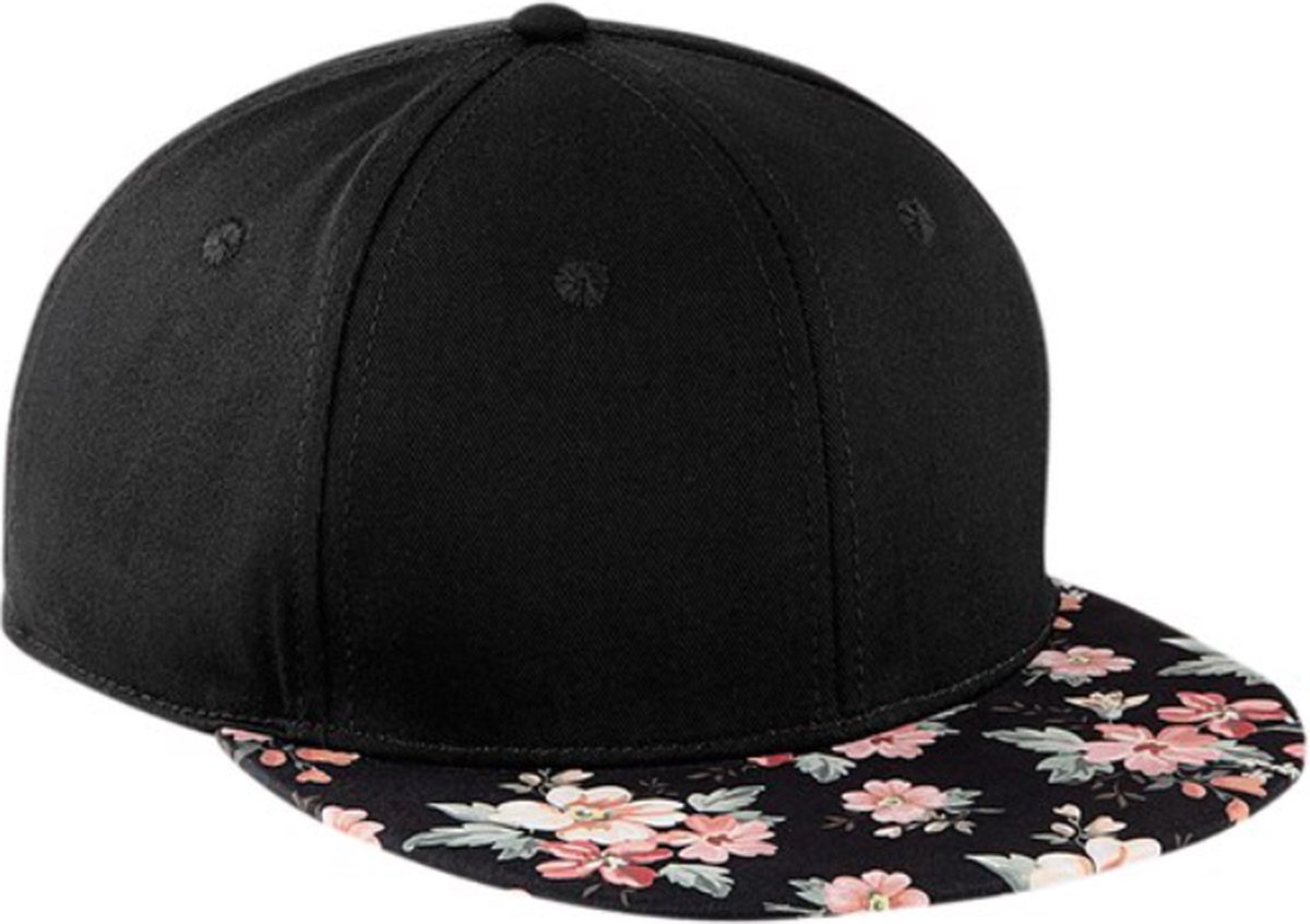 Graphic Snapback cap / petje Flowers