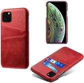 iPhone 11 Pro Max hoesje - iPhone hoesjes - Apple hoesje - Rood - Backcover - Able & Borret