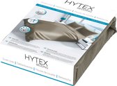 Hytex Bedding - Hotel DeLuxe - Dekbedovertrek - 100% katoen satijn - Drukknoop sluiting - Taupe - 200x200/220