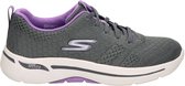 Skechers Go Walk Arch Fit dames sneaker - Grijs - Maat 38