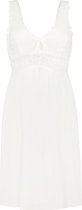 Hunkemöller Korte slipdress Negligé Nora Lace - wit - Maat 2XL