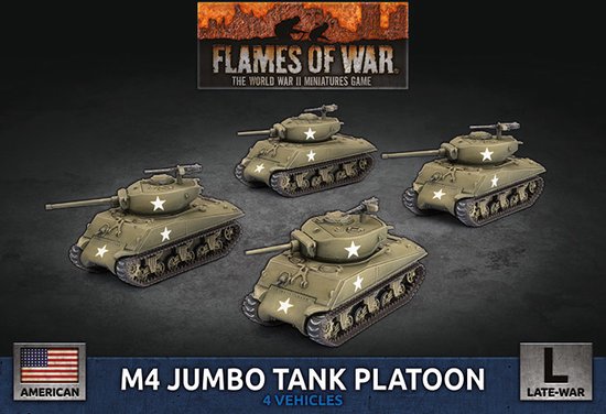 Afbeelding van het spel M4 Jumbo Tank Platoon