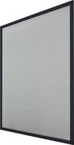 Vliegenscherm aluminium frame antraciet 130 x 150 cm