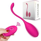 Toys Hub® Vibrerend Ei met Afstandsbediening - Incl. EBOOK - Met Opbergzakje - 10 Vibraties – Waterproof - Vibrator - Vibrators voor Vrouwen & Koppels - Sex Toys voor Vrouwen - Cou