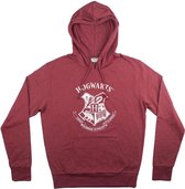 Harry Potter - Hogwarts - hoodie - rood - M