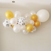 Ballonnenslinger voetbal: Wit-goud