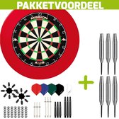 Mission Axis + Rubberen Surround (Rood) + 90 Pieces Dartaccesoires