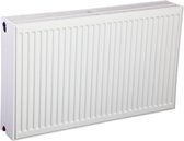 Bally Horizontale Ventielradiator Met 6 Aansluitingen H700xT33xB1200mm 3254 Watt Wit