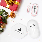 BeeSecure Starter Kit packet| Kerstcadeau | BEE-Hub Zigbee Smart Center | Deur-/raamsensor | Bewegingssensor | Afstandsbediening