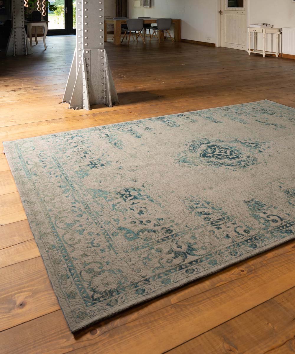 Vintage vloerkleed Nomad - grijs/blauw 200x290 cm