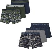 Name boxer jongens - 6 stuks - Camo & Rosin - maat 122/128