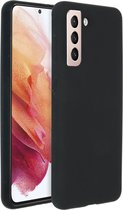iParadise Samsung S21 Plus Hoesje - Samsung Galaxy S21 Plus hoesje zwart siliconen case cover